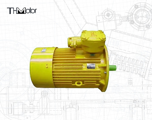 380-440 فولت IMB3 المحرك الكهربائي المقاوم للنار -15°C إلى 40°C درجة حرارة المحيط 200 KW