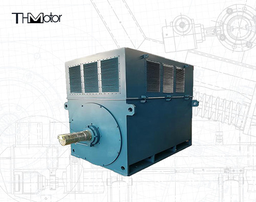 YPKK 900kw ثلاثي المراحل المحرك الكهربائي غير المتزامن الجهد العالي 8p10p 12p