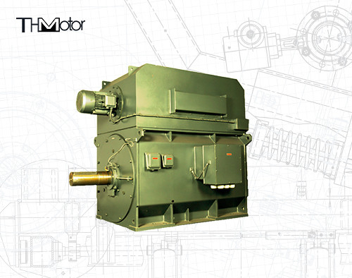 عاكس قفص YPKK محرك غير متزامن ثلاثي المراحل 3000RPM IP55 6000KW