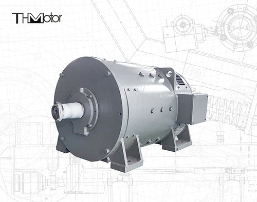 250kw 300kw 400KW YRKK محرك كهربائي عالي الجهد محرك HV 10000V 740 دورة في الدقيقة