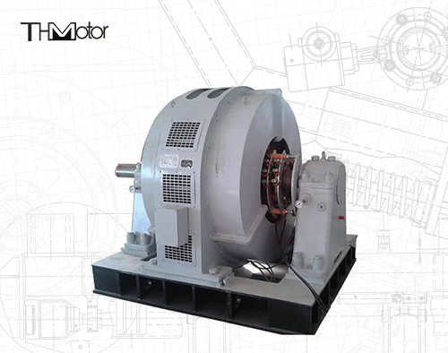 محرك متزامن كبير الحجم TDG 6kv لمصنع منفاخ الصلب