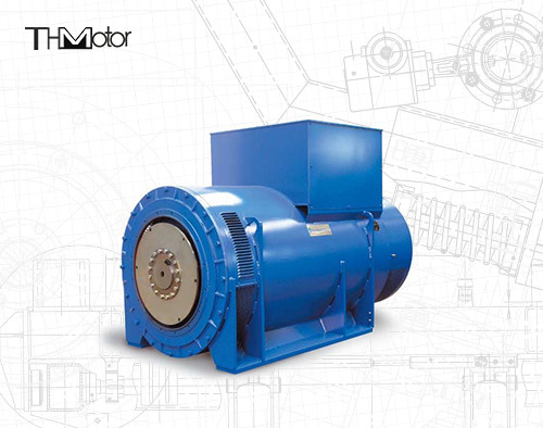 400-15000kw مجموعة الطاقة المحرك المتزامن التيار المتناوب مع 14A التيار المسموح به