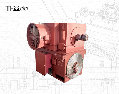 6KV 10KV ثلاث مراحل التعريفي الجرح الدوار محرك متزامن IP44