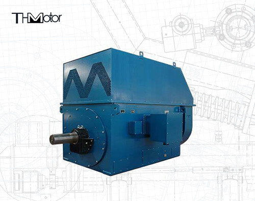 نطاق الطاقة 400-6000kw محركات الجهد العالي مع IC411 طريقة التبريد