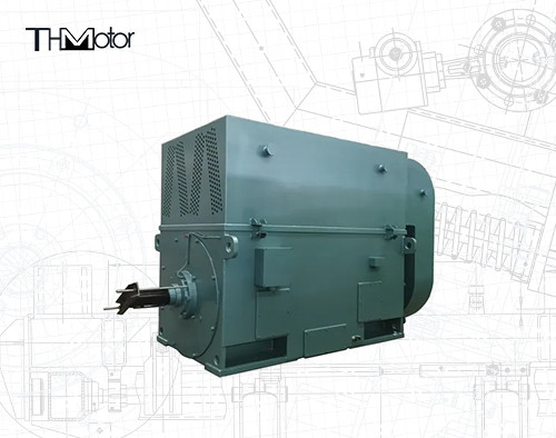 6000v-11000v التوتر المحركات الكهربائية عالية الجهد مع نطاق الطاقة من 400-6000kw وتردد 50Hz