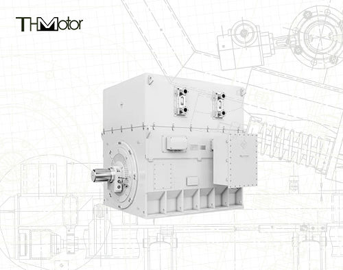 محرك YKK500 745 دورة في الدقيقة 6 كيلو فولت ثلاثي الأطوار غير متزامن عالي الجهد