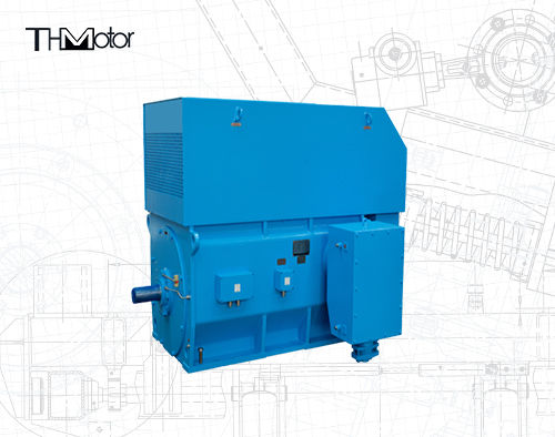 محرك تيار متردد عالي الجهد 20000 كيلو واط محرك حثي ثلاثي الأطوار بنطاق طاقة 160-20000 كيلو واط وحجم إطار H355-1400