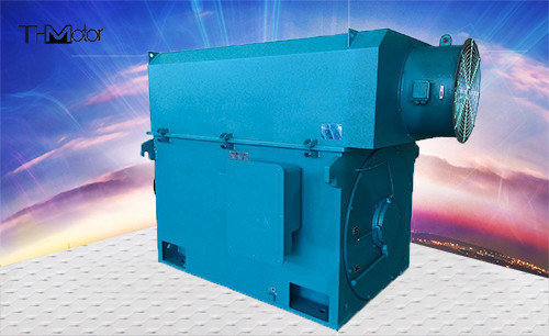 400kw إلى 6000kw YXKK 560 Kw ارتفاع ضغط 3 المرحلة السنجاب قفص المحرك 596r / دقيقة