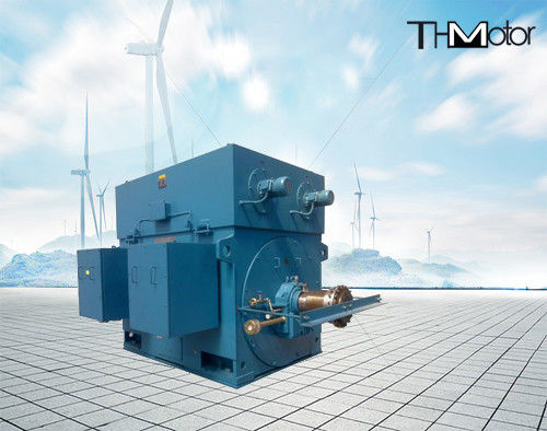 YKK500-6 900kw محرك حثي ثلاثي الطور 6000v-11000v مع تبريد IC611