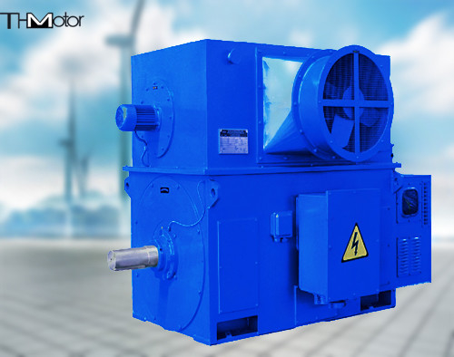 6KV 10KV ثلاث مراحل التعريفي الجرح الدوار محرك متزامن IP44