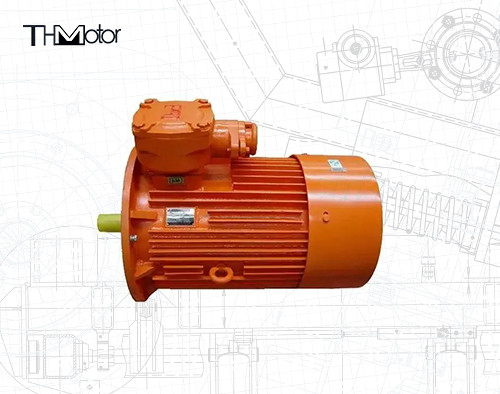 380-440 فولت IMB3 المحرك الكهربائي المقاوم للنار -15°C إلى 40°C درجة حرارة المحيط 200 KW