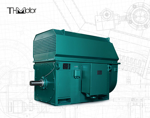محرك كهربائي عالي الجهد YKK 600kw 700kw 800KW 10000V 2978 دورة في الدقيقة محرك كهربائي تيار متردد IP44 IP54