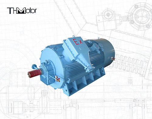 3600rpm IE2 المحرك الكهربائي المقاوم للنار مع مضخة 3 مراحل ضد الانفجار