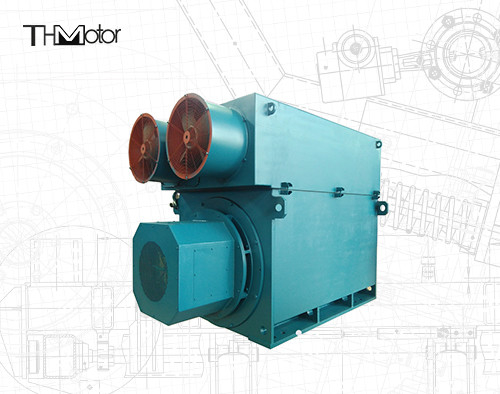 YRKS500-6 400kw إلى 6000kw المحركات الكهربائية الصناعية الانزلاق الدائري الجرح الدوار 11000 فولت