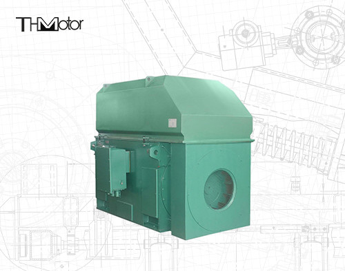 YRKK الجرح الدوار المحركات غير المتزامنة ثلاث مراحل 3kv - 11kv 1000rpm